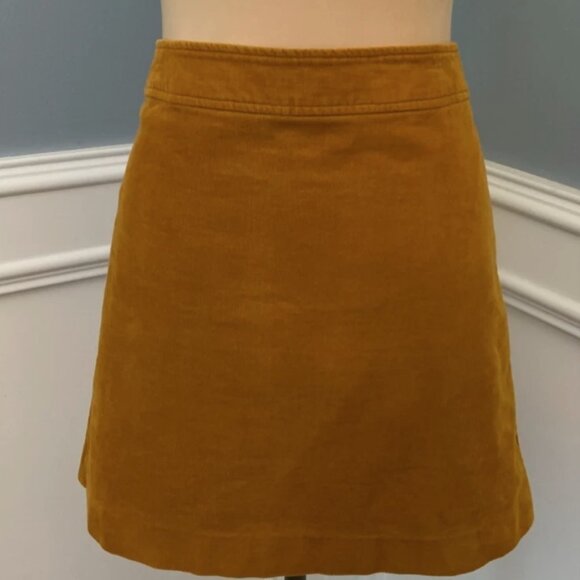 J Crew Factory Mini skirt in corduroy - Picture 4 of 9